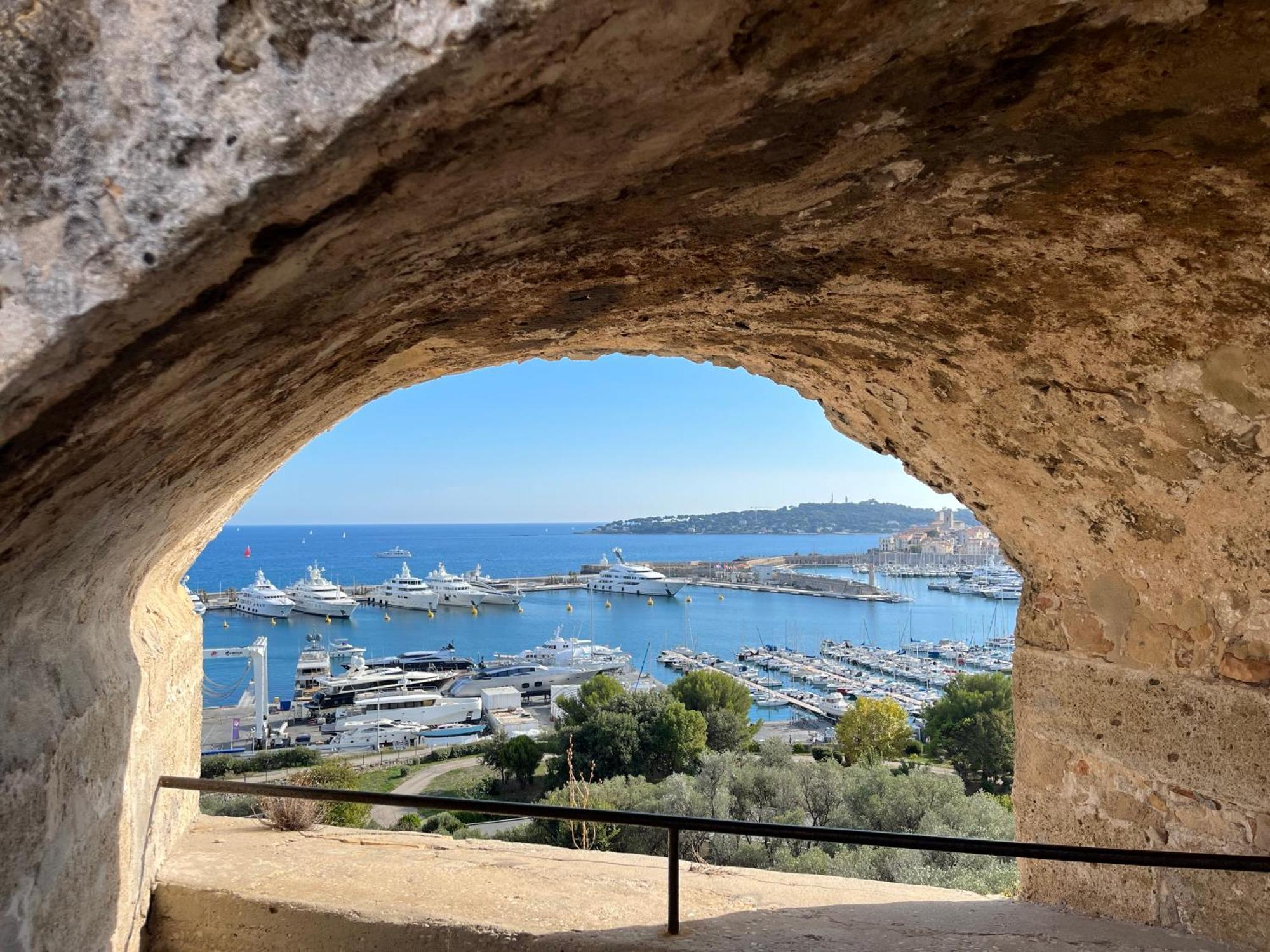 Antibes Carre D'Or Bastion Albert 1Er Vue Mer Eksteriør bilde